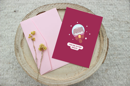 You're Otter Space Card
