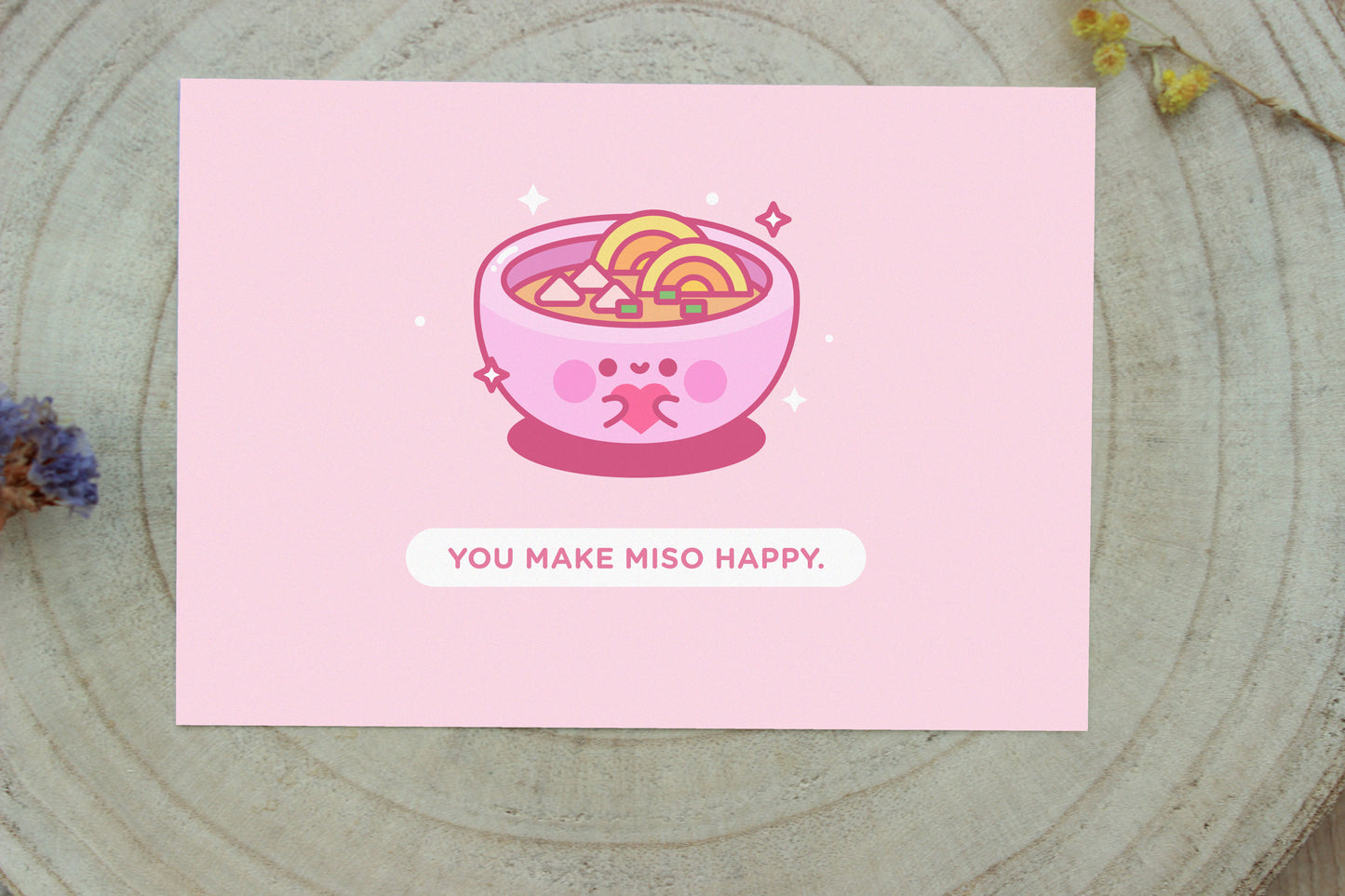 Miso Happy Print