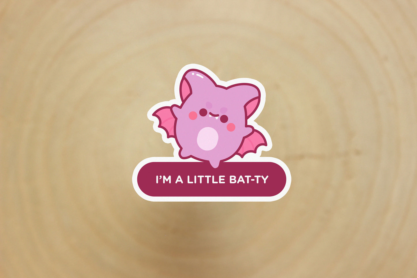 Little Batty Sticker