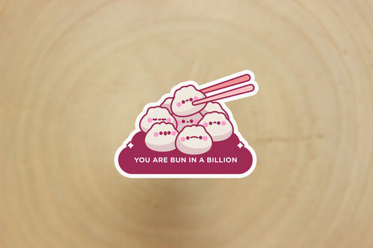 Bun In A Billion Sticker