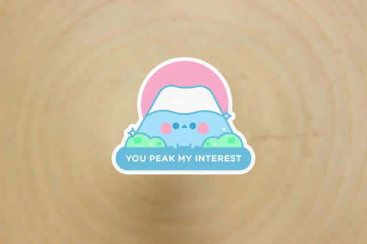 Peak Interest Sticker