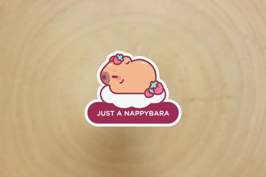 Nappybara Sticker