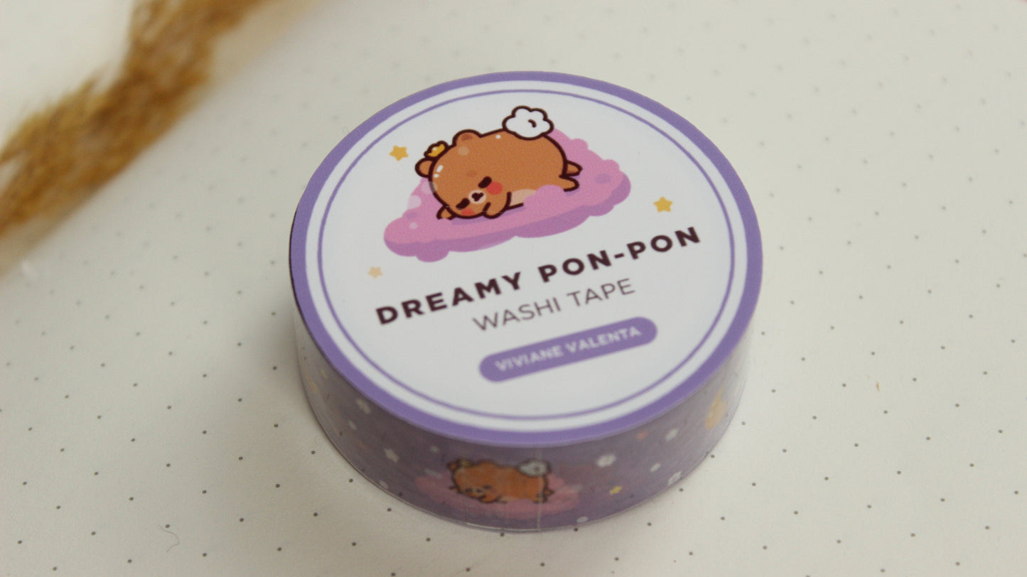 Dreamy Pon-Pon Washi Tape