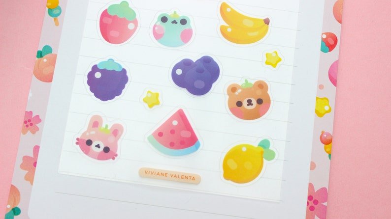 Fruit Mix Sticker Sheet