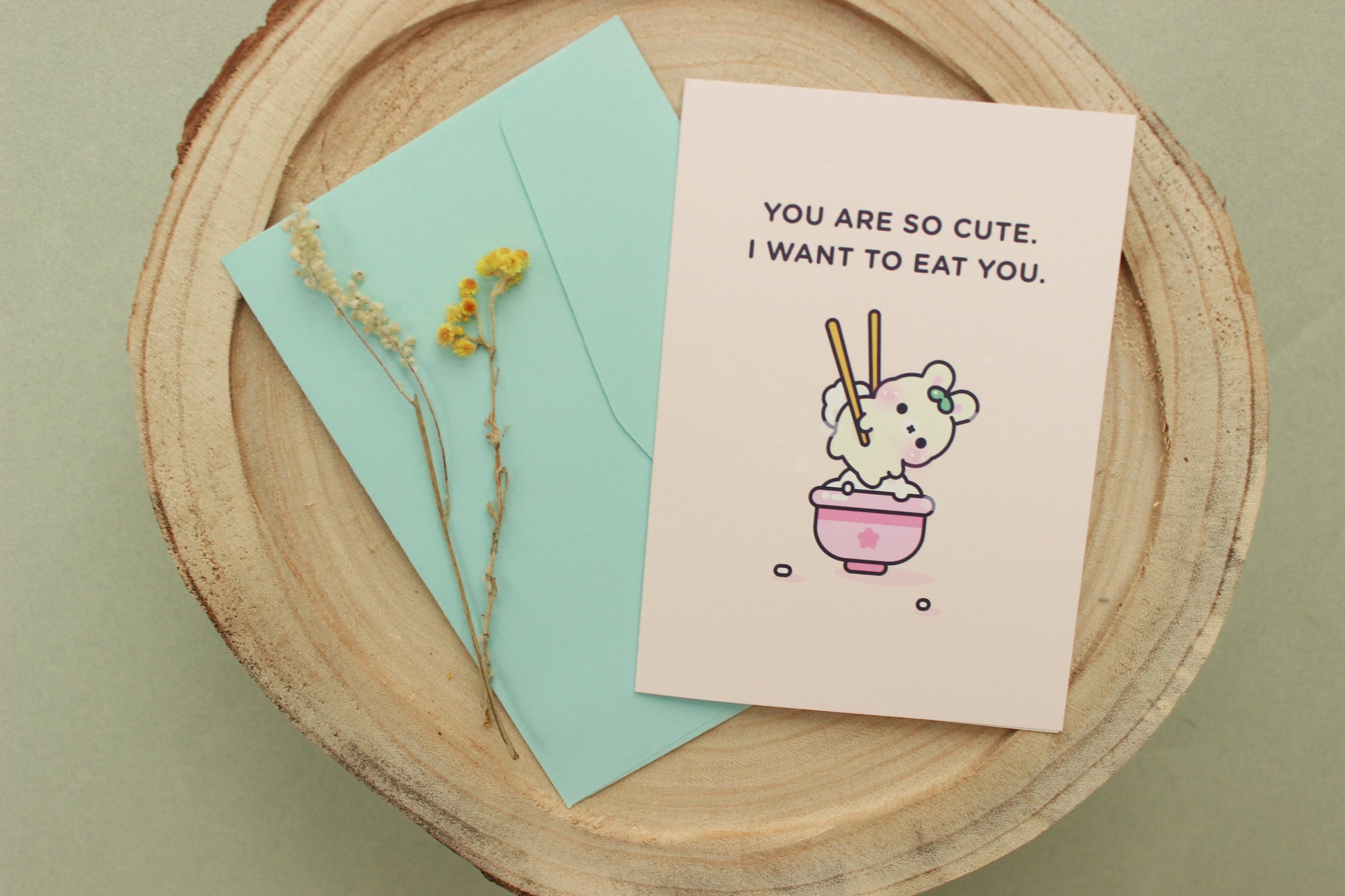You're Cute Card - vivianevalenta